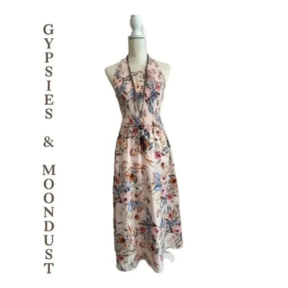 Gypsies & Moondust Floral‎ Midi Dress - Picture 1 of 9